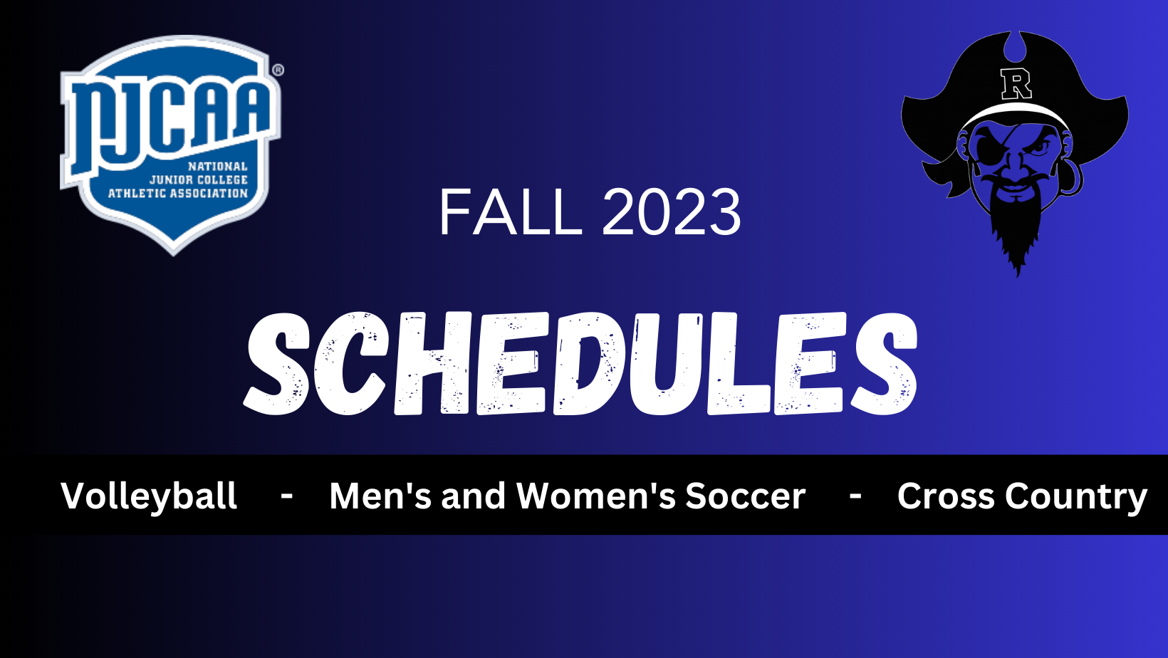 2023 Fall Athletic Schedules Announced