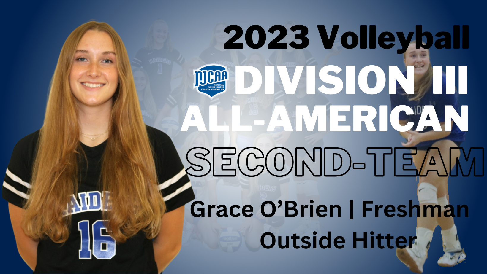 Grace O'Brien Selected As Second Team All-American